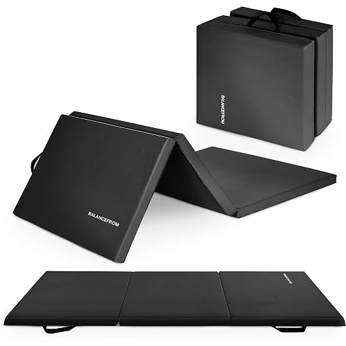 BalanceFrom 6x2 Feet 3-Panel Gymnastics Mat –