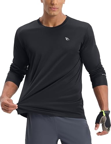 baleaf Men's Mountain Bike Shirts Long Sleeve
