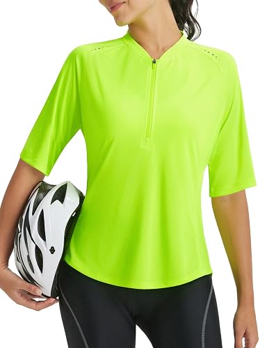 baleaf Women's Cycling Jersey Half Sleeve Bike