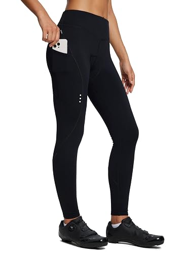 baleaf Womens Winter Cycling Pants Padded Bike