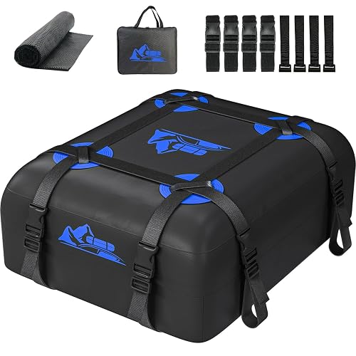 BATSUVCER Car Rooftop Cargo Carrier Bag 15