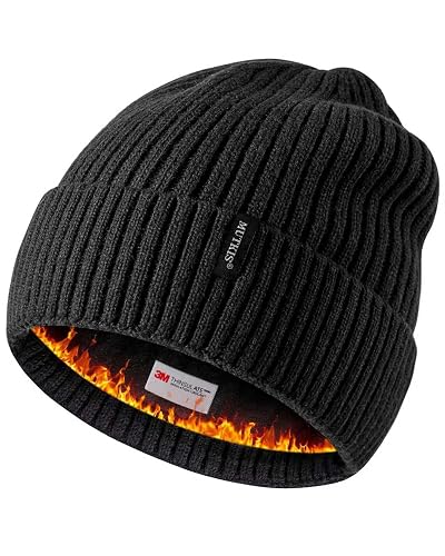 Beanie Hats for Men 30% Merino Wool