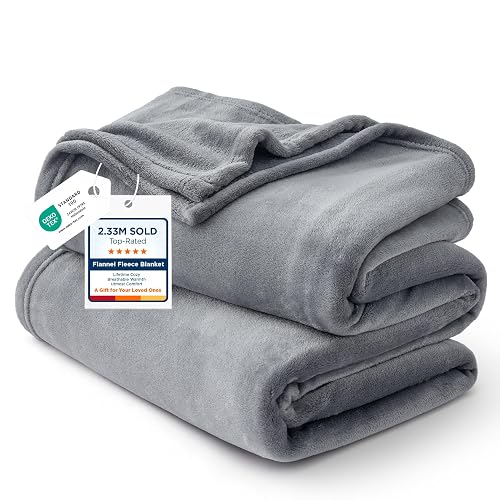 Bedsure GentleSoft Fleece Bed Blankets Queen Size