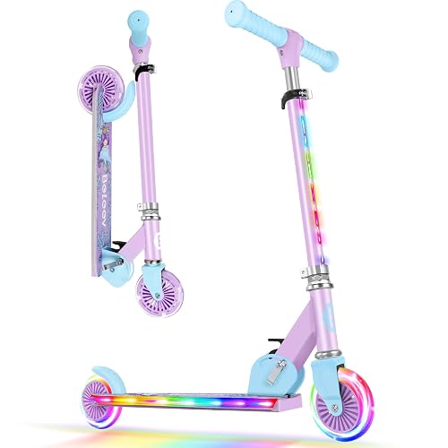 BELEEV V2 Scooters with Light-Up Wheels &