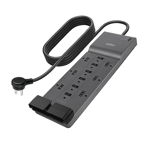 Belkin 12-Outlet Surge Protector Power Strip w/