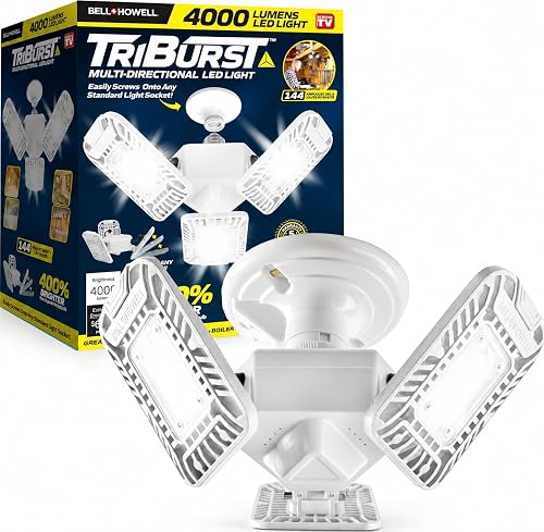 Bell+Howell Triburst Screw in LED Garage Lights