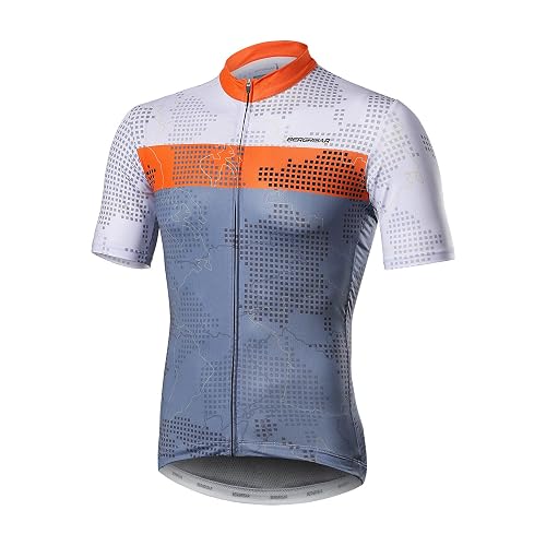 BERGRISAR Cycling Jersey Mens Bike Shirts Short