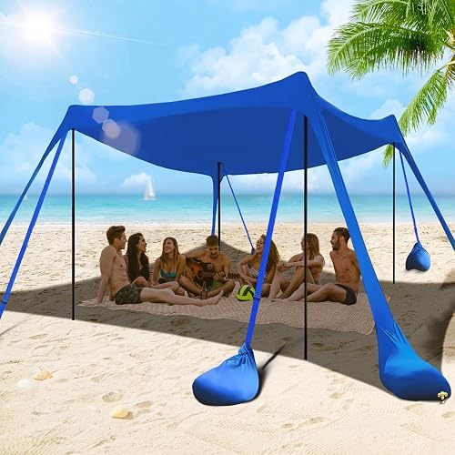 besuhot Beach Tent Sun Shelter 10x10FT Beach