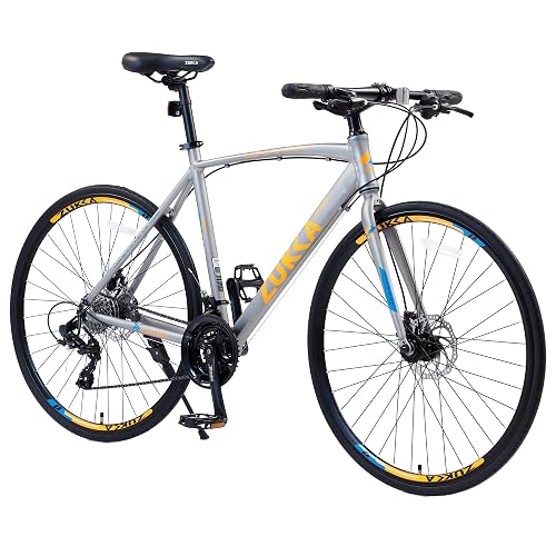 Beuiosda 700C Road Hybrid Bike 24 Speed