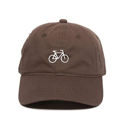 Bicycle Baseball Cap Embroidered Cotton Adjustable