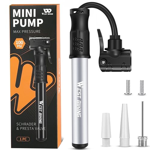Bicycle Pump Mini Bike Pump - Aluminum