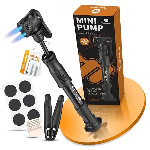 Bicycle Pump Mini Bike Pump - Aluminum