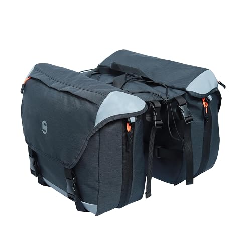 Bike Bag Panniers 35L Bicycle Saddle Bag