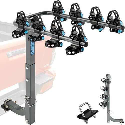Bike Rack Hitch Mount 4 Bikes
