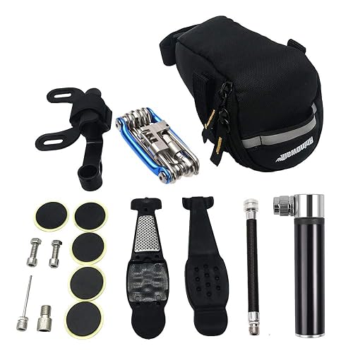 Bike Tire Repair Kit and Mini Bike