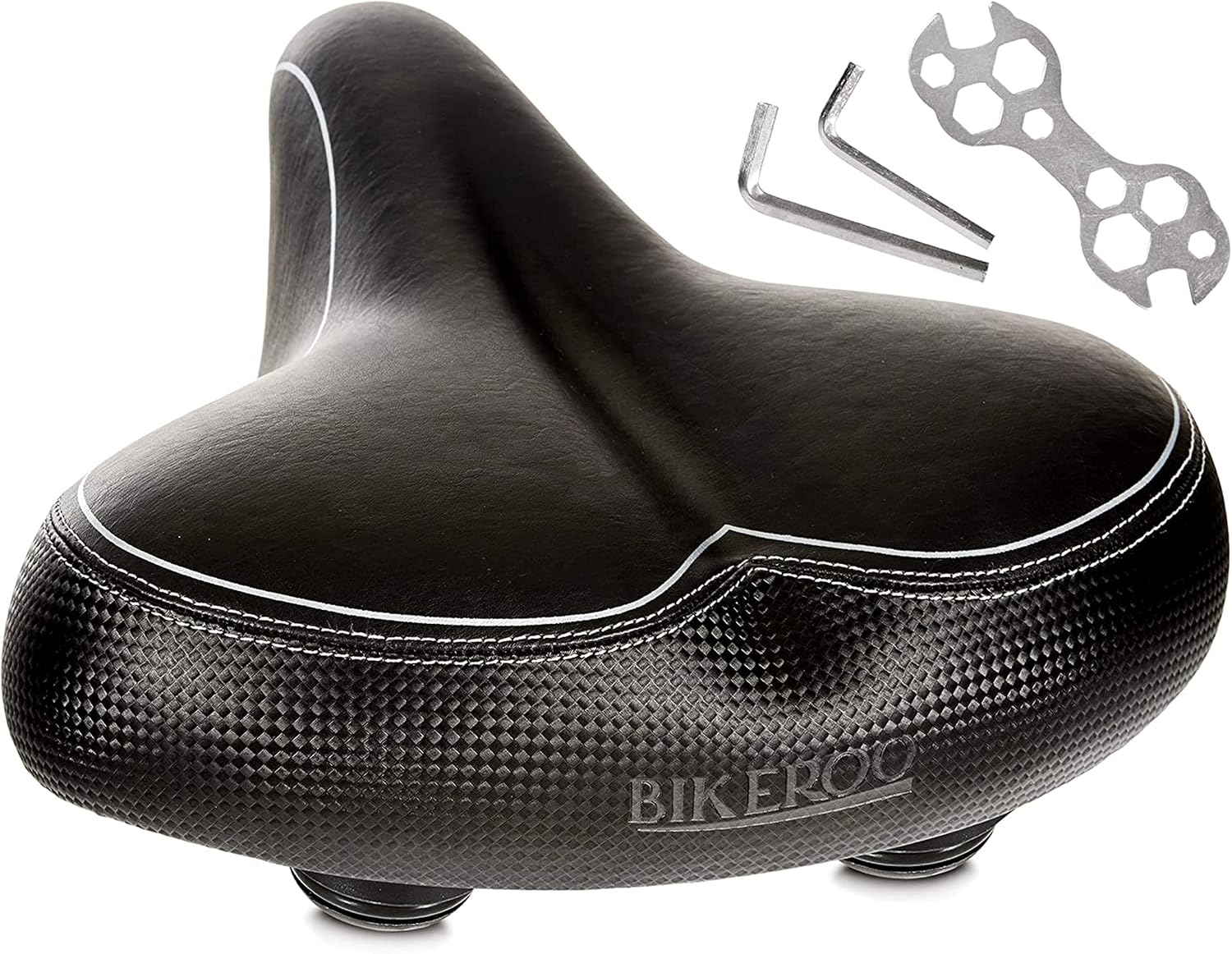 Bikeroo Wide Cruiser Saddle Memory Foam