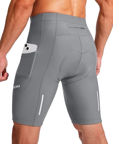 Bikewa Men's Bike Shorts 3D Padded Cycling