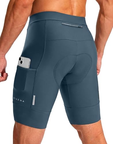 Bikewa Men's Bike Shorts 4D Padded Cycling