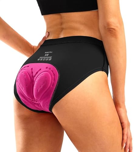 Bikewa Women's 4D Padded Bike Underwear Cycling