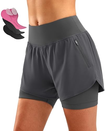 Bikewa Women's Mountain Bike Shorts 4D Padded