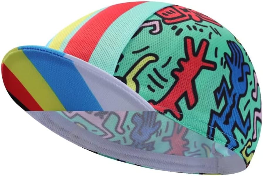 Bikingbros Funny Cartoon Cycling Cap Under