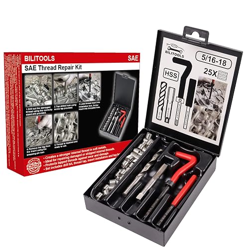 BILITOOLS 5/16-18 inch Thread Repair Kit