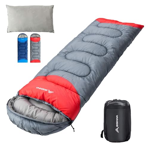 BISINNA Sleeping Bag with Pillow - 4