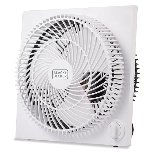 BLACK+DECKER 9-Inch Frameless Box Fan