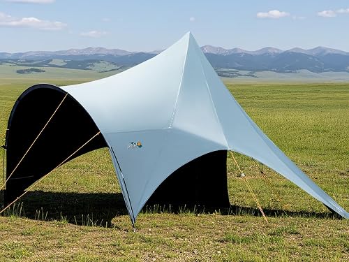 Blackout Canopy Waterproof Tent Tarp with