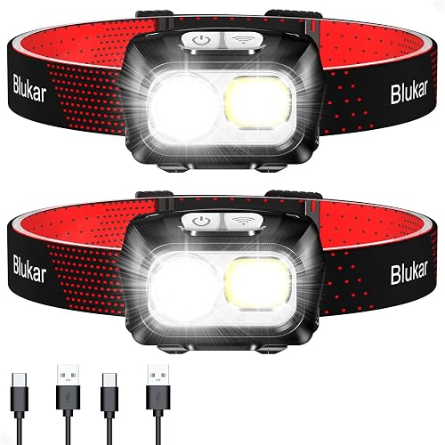 Blukar LED Headlamp Rechargeable