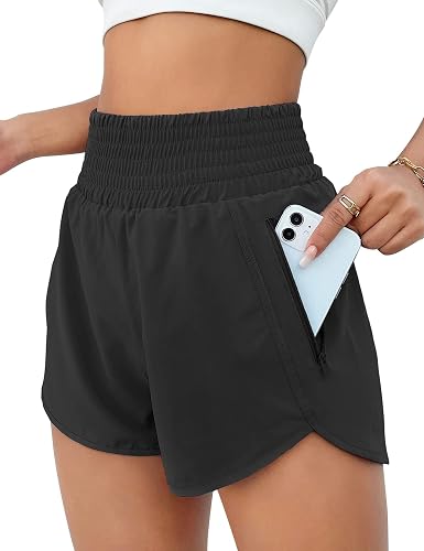 BMJL Women's Athletic Shorts High Waisted Running