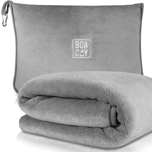 BOACAY Soft & Warm Travel Blanket for