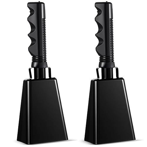 Boao 2 Pcs Cowbell 9 Inch with
