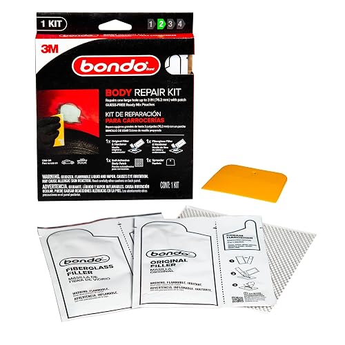 Bondo Body Repair Kit Ready Mix Pouches