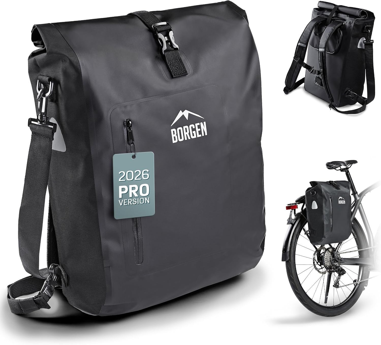 Borgen Bike Rack Bag Waterproof