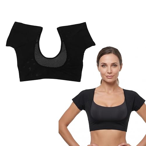 Breathable Mesh Underarm Sweat Vest for Women