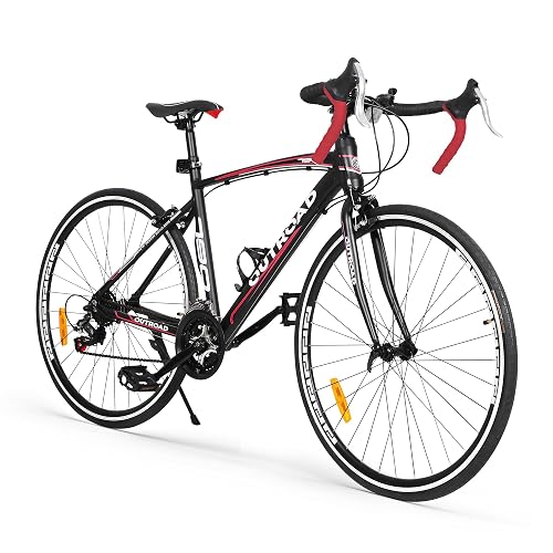 Brightpeak 700C Lightweight Aluminum Road Bike –