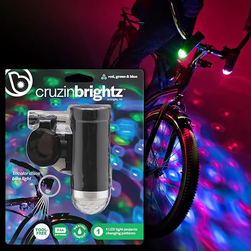 Brightz CruzinBrightz Disco Party LED Bike Light