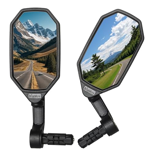 BriskMore Bar End Bike Mirrors – HD
