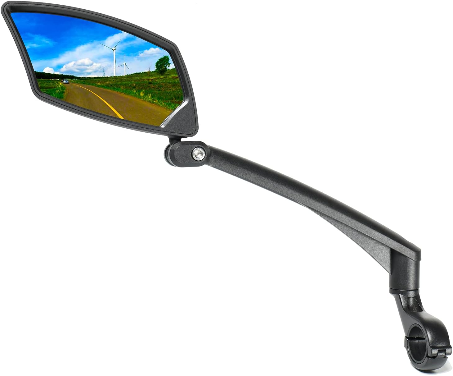 BriskMore Handlebar Bike Mirror - Crystal