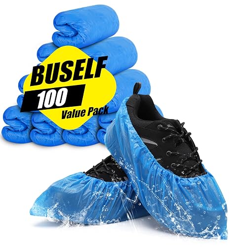 Buself Shoe Covers Disposable Non Slip -