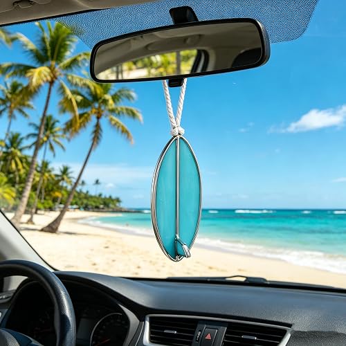 BYXVSBYS Surfboard Car Decor Charm Beach Rear