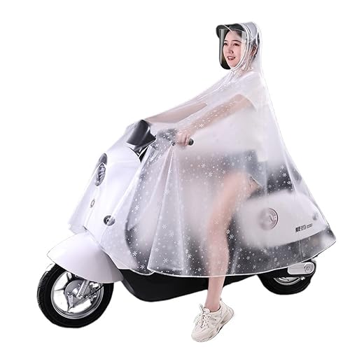 BZXIANSV Waterproof Cycling Raincoat - Hooded Rain