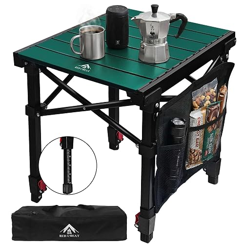 Camping Table Portable Foldable with Adjustable Height