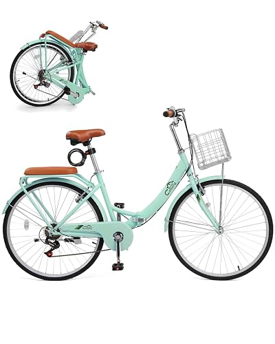 CamPingSurvivals 24/26 Inch Foldable Bike Bicycle