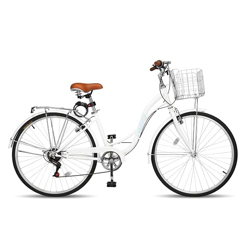 CamPingSurvivals 26" Cruiser Bike Commuter Bike 7