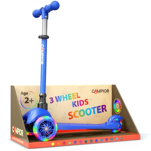 Campior Blue Mini 3 Wheel Scooter