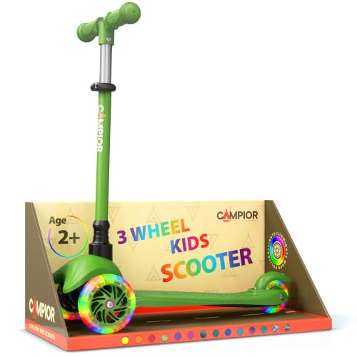 Campior Green Mini 3 Wheel Scooter
