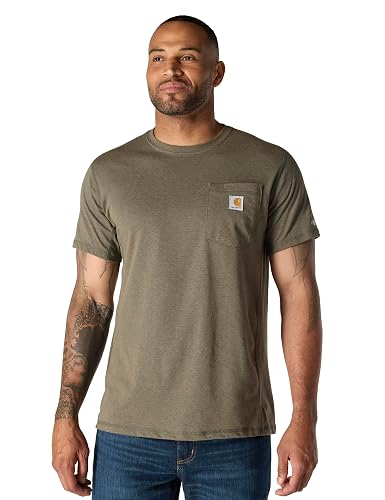Carhartt Men's Force Relaxed Fit Midweight Short-Sleeve