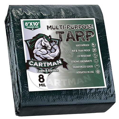 CARTMAN Finished Size 8x10 Feet Waterproof Green